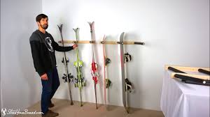 @adventurerigfor help or questions email. Vertical Ski And Snowboard Rack Storeyourboard Youtube