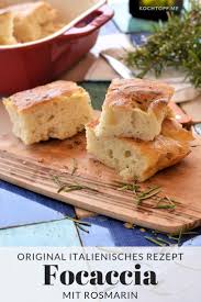 Focaccia Mit Rosmarin Original Italienisches Rezept Inklusive Kurzanleitung Fur Pasta Madre Rezept Brot Backen Rezept Einfach Focaccia Italienische Rezepte