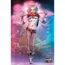 This led to her adopting her own costumed persona, adapting the word harlequin, to assist. Suicide Squad Poster Mit Harley Quinn Bei Close Up Im Shop Erhaltlich