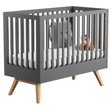 Large choix de armoires chambre bébé dès 205€ chez. Vox Meubles Lit Bebe Evolutif Nature Gris 70 X 140 Cm Lit Bebe Vox Meubles Sur L Armoire De Bebe
