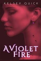 A Violet Fire (Vampires in Avignon, #1) by Kelsey Quick