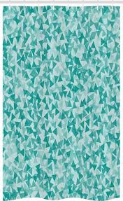 Badezimmer deko turkis vor p p. Abakuhaus Duschvorhang Badezimmer Deko Set Aus Stoff Mit Haken Breite 120 Cm Hohe 180 Cm Turkis Modernes Triangles Online Kaufen Otto