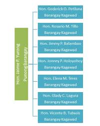 Barangay Organizational Chart Abante Bululawan