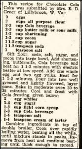In a bowl, combine the flour, sugar and baking soda; Southern Kitchen S Ultimate Coca Cola Cake Recipe Southern Kitchen