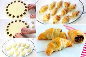 Comment Faire Des Mini Croissants Au Chocolat2 7 54 29 14 Votes Il Vous Faudra De La Pate Feuilletee U Croissant Chocolat Mini Croissant Recette Croissant