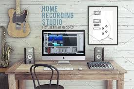 Home Recording Studio Mockup Bundle Home Recording Studio Recording Studio Design Recording Studio