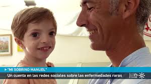 Mi sobrino Manuel", una historia de amor y ayuda en las redes sociales