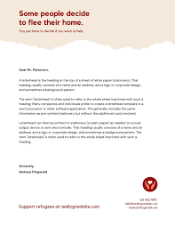 Next, set up a word document to insert your letterhead design into. Letterhead Templates Designs Canva