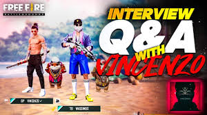 Use activation code to log in to advance server. Interview With Vincenzo Free Fire Questions And Answers English 1 Youtube