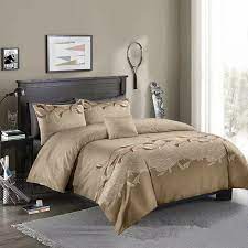 Pacific coast® bedding luxurious king sized down comforters are designed to meet your individual style and sleeping needs. Luxury Gold King Comforter Set Embroidery Bedclothes With Pillowcase Bedding Queen Size Duvet Cover For Adult Bedding Sets Aliexpress