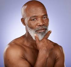 Bald black man Images