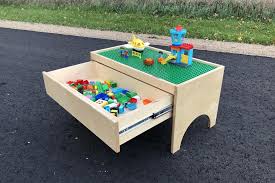 Lego Table Buildsomething Com In 2020 Lego Table Lego Table Diy Lego