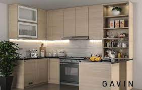 Kami beli kayu terpakai yang sama lebar dengan sinki. Kabinet Dapur Coklat Project Bintaro