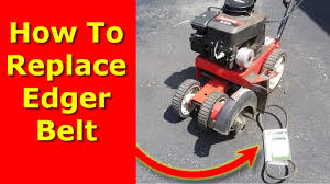 Gas is several years old. How To Replace Edger Belt Troy Bilt Craftsman Yard Machines Youtube