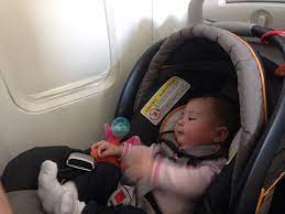 Pack a bag of toys and snacks to keep your child occupied during the flight. Tips For Flying With Baby In A Carseat