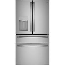 We pride ourselves on our specialized customer service and offerings of over hundreds of appliances with brands you can trust like samsung, lg, frigidaire, whirlpool, maytag, ge & more. Ge Profile Series 27 9 Cu Ft Smart Fingerprint Resistant 4 Door French Door Refrigerator With Door In Door Stainless Steel Pvd28bynfs Best Buy