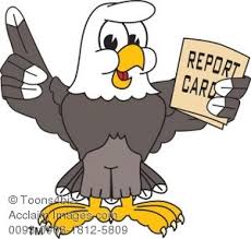 Maybe you would like to learn more about one of these? Clip Art Illustration Of A Bald Eagle With Report Card