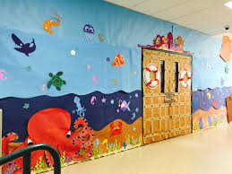 Our Under The Sea Scholastic Bookfair Ocean Theme Classroom Under The Sea Theme Birthday Board Classroom