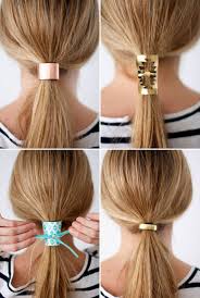 Tie One On 2 Materials 4 Diy Hair Cuffs Diy Hair Accessories Diy Hairstyles Hair Cuffs