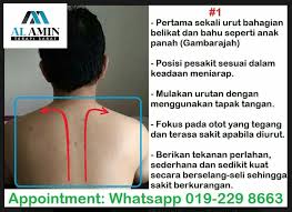 Dalam mengatasinya, anda bisa meletakkan kompres es, latihan fisik, peregangan, atau konsumsi obat pereda nyeri. 4 Step Urutan Sakit Belikat Pusat Terapi Saraf Al Amin Facebook