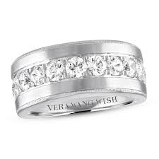 Find your jared® style when you browse our extensive collection of jewelry. Vera Wang Wish Men S Diamond Band 2 Carat Tw 14k White Gold Jared