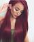 Cherry Red Ruby Red Hair