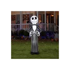 4 foot animated halloween inflatable pumpkin and ghost led lights decor outdoor indoor holiday decorations, blow up lighted yard decor, giant lawn inflatables home family outside decor. Disney Nightmare Before Christmas Jack Skellington Inflatable Halloween Decoration Best Target Outdoor Halloween Decorations 2019 Popsugar Home Australia Photo 67