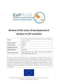 Pdf Review Of The State Of Development Of Clusters In Eap Countries