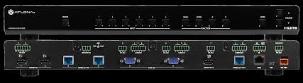 Atlona 6 Input Switcher and Scaler with HDBaseT and Mirrored HDMI ...