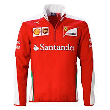 2016 Scuderia Ferrari Puma F1 Team Fleece Sweatshirt Jumper Mens New Official Clothing Formula 1 Sweatshirts Sweatshirt Fleece Ferrari Replica