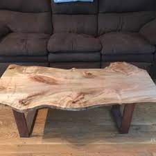 In this video i make a resin wood slab coffee table using a live edge hard maple wood slab and fully encasing it in orange and purple tinted resin to make a. Live Edge Coffee Tables Natural Wood Slab Coffee Tables Custommade Com