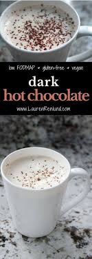 Low Fodmap Dark Hot Chocolate Lauren Renlund Mph Rd Recipe Low Fodmap Diet Recipes Low Fodmap Recipes Fodmap Diet Recipes