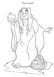 Evil Witch Silhouette Witch Coloring Pages Disney Coloring Pages Snow White Coloring Pages
