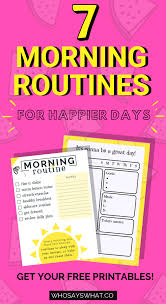 7 Morning Routine Tips For Happier Productive Days Healthy Morning Routine Morning Routine Productive Day