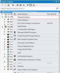 Rebuild Solution Class Library Solutions Coding