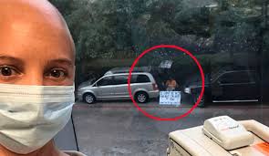 Coronavirus: mujer con cáncer recibe un detalle romántico de su esposo tras  no poder ir a hospital por COVID-19