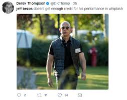 While bezos was in new york city for the first monday in may, he spent the weekend before in. Jeff Bezos The Terminator