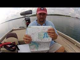 How To Read A Lake Map Topo Map Bass Fishing Videos Lake Map Bass Fishing