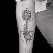 30 Impressive Tattoo Designs By Emrah Ozhan Tattooadore Brain Tattoo Anatomical Tattoos Tattoo Heart And Brain