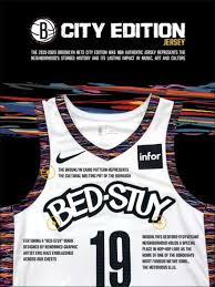 The nets have new jerseys that honor the franchise's roots in new jersey. Brooklyn Nets Unveil 2019 20 City Edition Uniform By Nike Live From Bed Stuy Nba Com