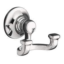 Check out our bath towel hooks selection for the very best in unique or custom, handmade pieces from our home & living shops. Kohler Bancroft Double Robe Hook In Polished Chrome K 11414 Cp The Home Depot
