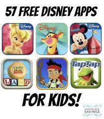 Free Apps For Kids 57 Free Disney Apps On Itunes Kids App Kids Playing Kids Learning