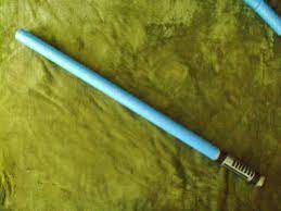 How To Make A Low Budget Diy Lightsaber For Kids Diy Lightsaber Lightsaber Diy On A Budget