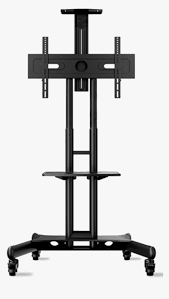 Heavy duty tv stand with easy assembly ☞ my intelligent stand can be installed within 15 minutes according to a detailed instruction manual, the tools and television screws included. Mobile Tv Cart Heavy Duty Tv Stand Hd Png Download Kindpng