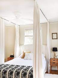 More images for diy canopy bed without drilling » How To Hang A Canopy From The Ceiling Without Drilling Holes Hunker Canopy Bed Diy Ceiling Bed Curtains Around Bed