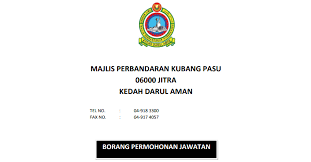 See more of majlis perbandaran kuala kangsar on facebook. Jawatan Kosong Majlis Perbandaran Kubang Pasu Mpkp Jobcari Com Jawatan Kosong Terkini