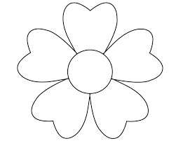 Show your kids a fun way to learn the abcs with alphabet printables they can color. Simple Flower Coloring Pages For Preschooler Careersplay Com