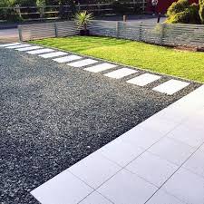 Gravel Driveway Stone Walkway Google Search In 2020 Gravel Driveway Rock Driveway Front Garden Ideas Driveway