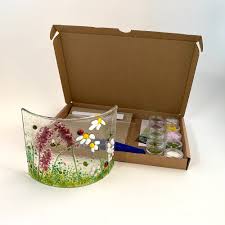 Maybe you would like to learn more about one of these? Flower Meadow Curve Fused Glass Kit The British Craft House