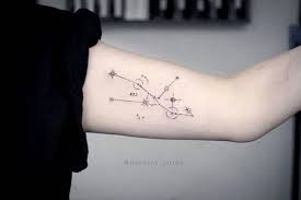 25 Taurus Constellation Tattoo Designs Ideas And Meanings Tattoo Me Now Taurus Tattoos Minimalist Tattoo Unique Tattoos